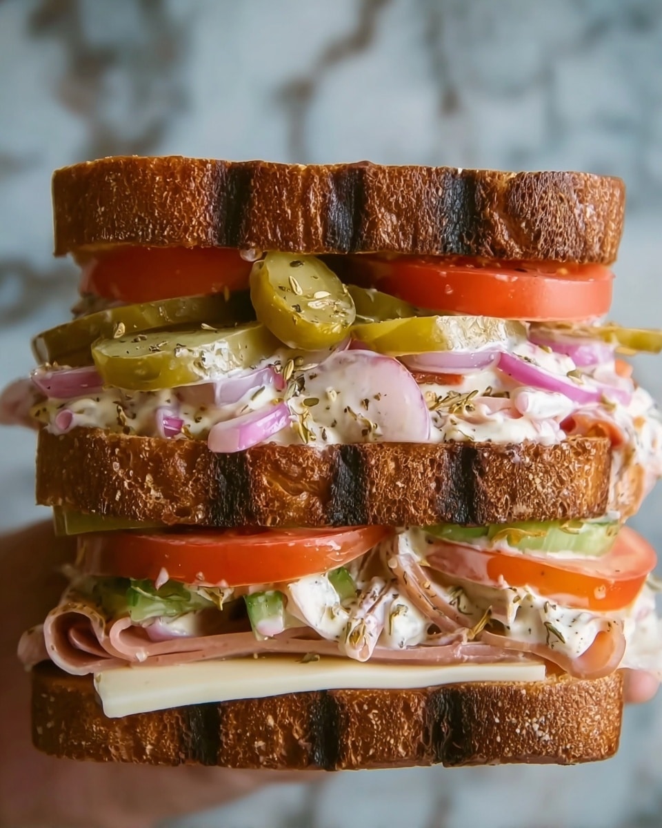 Delectable Rachel Sandwich Recipe - Recipe Image