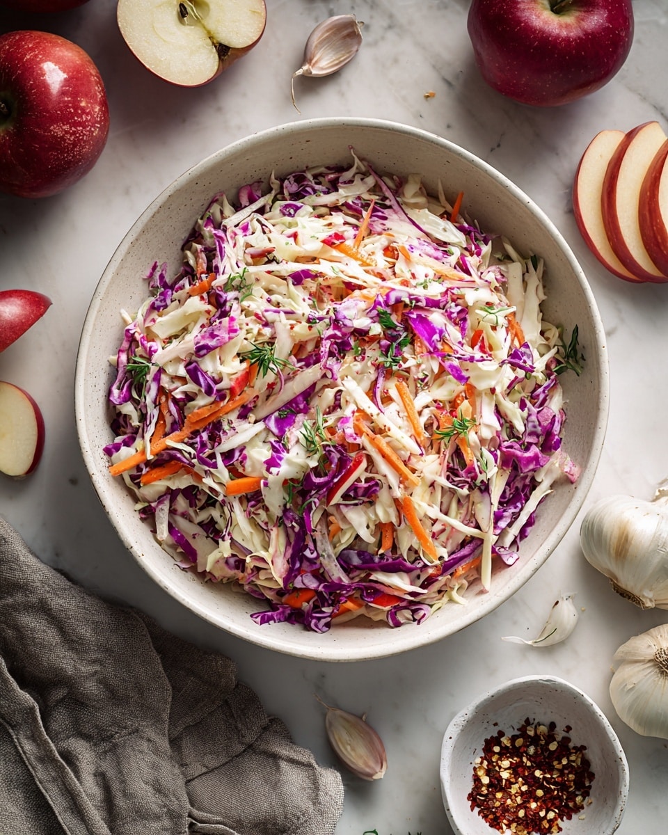 Apple Coleslaw Recipe - Recipe Image