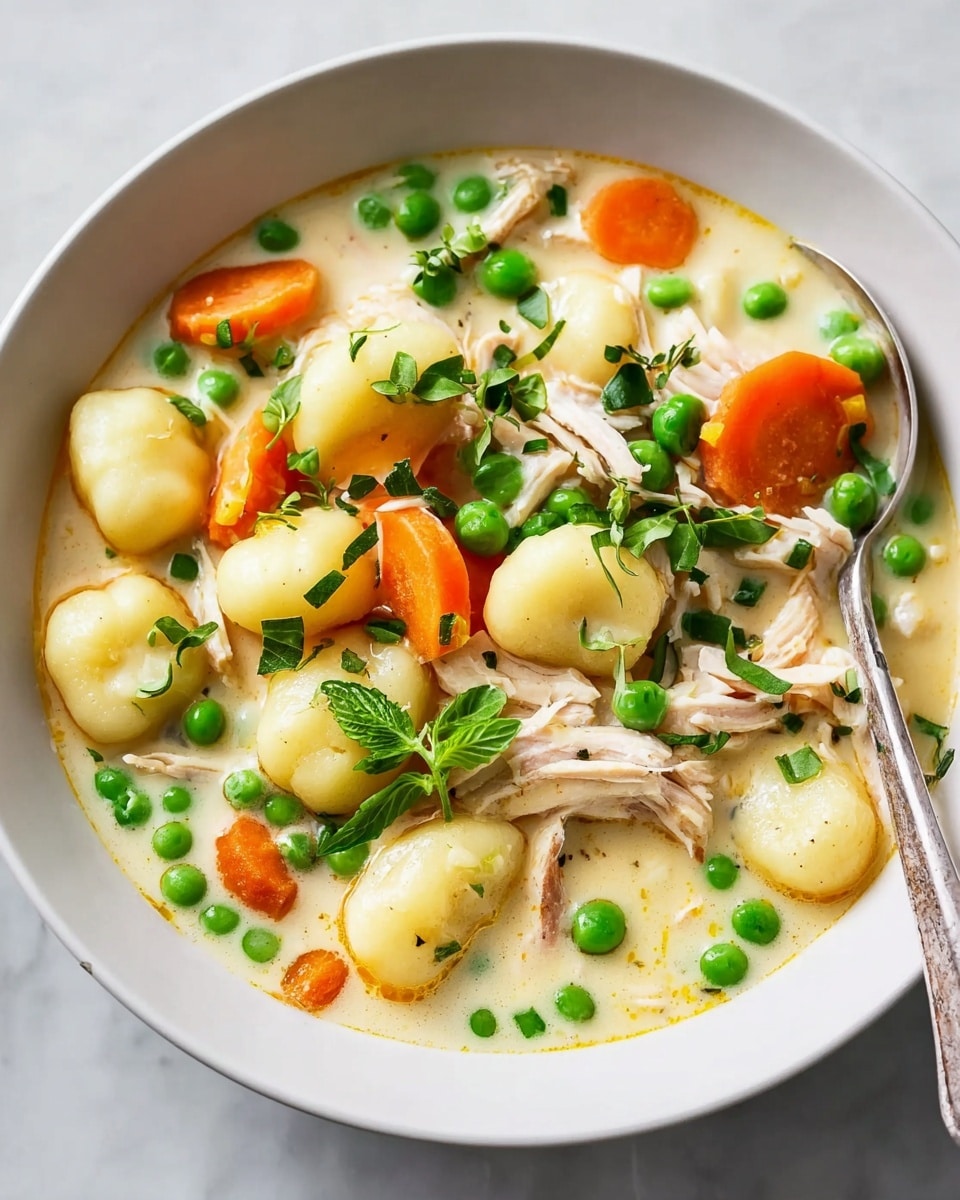 Chicken Pot Pie Gnocchi Recipe - Recipe Image