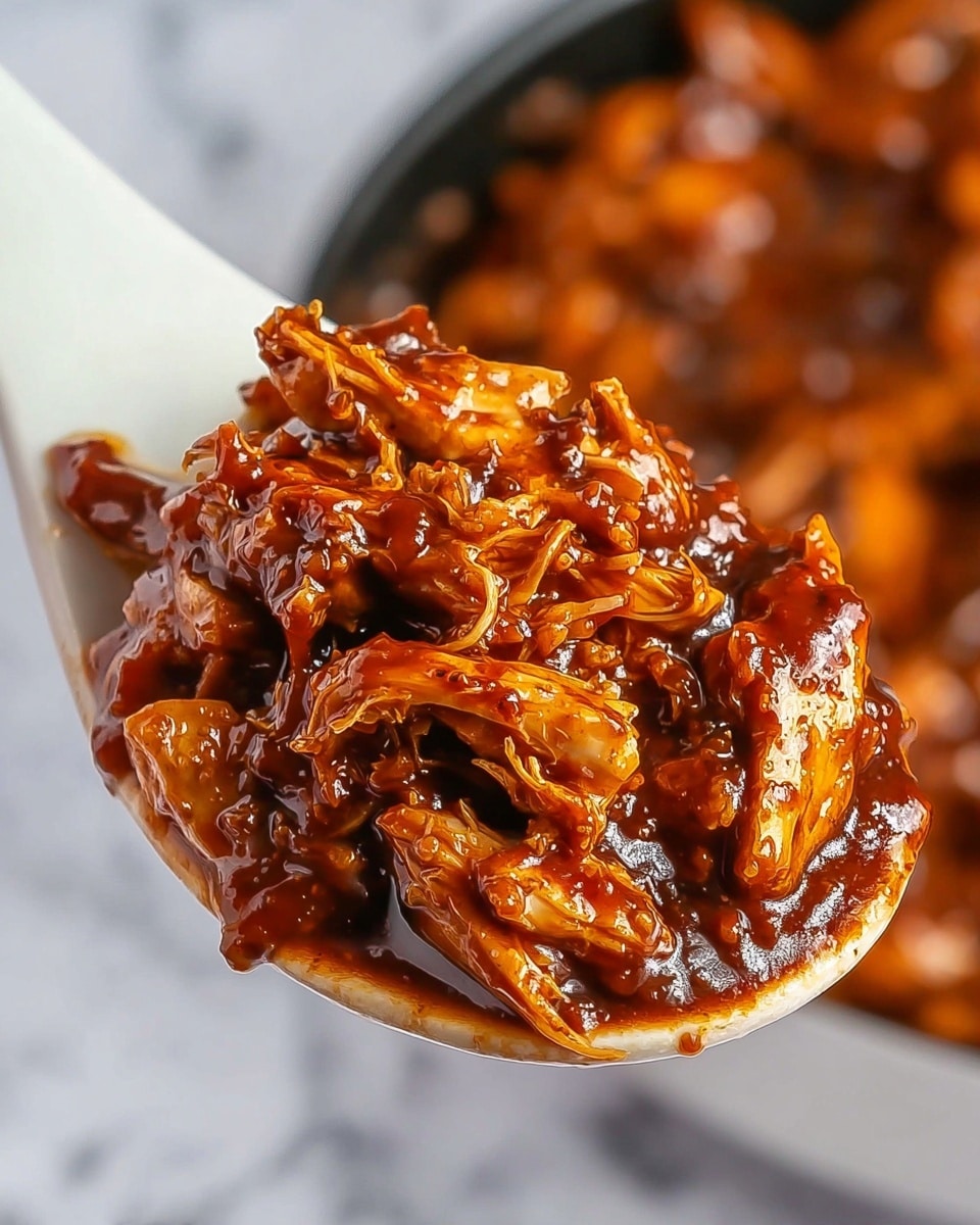 Slow Cooker Zesty BBQ Chicken Recipe - Recipe Image