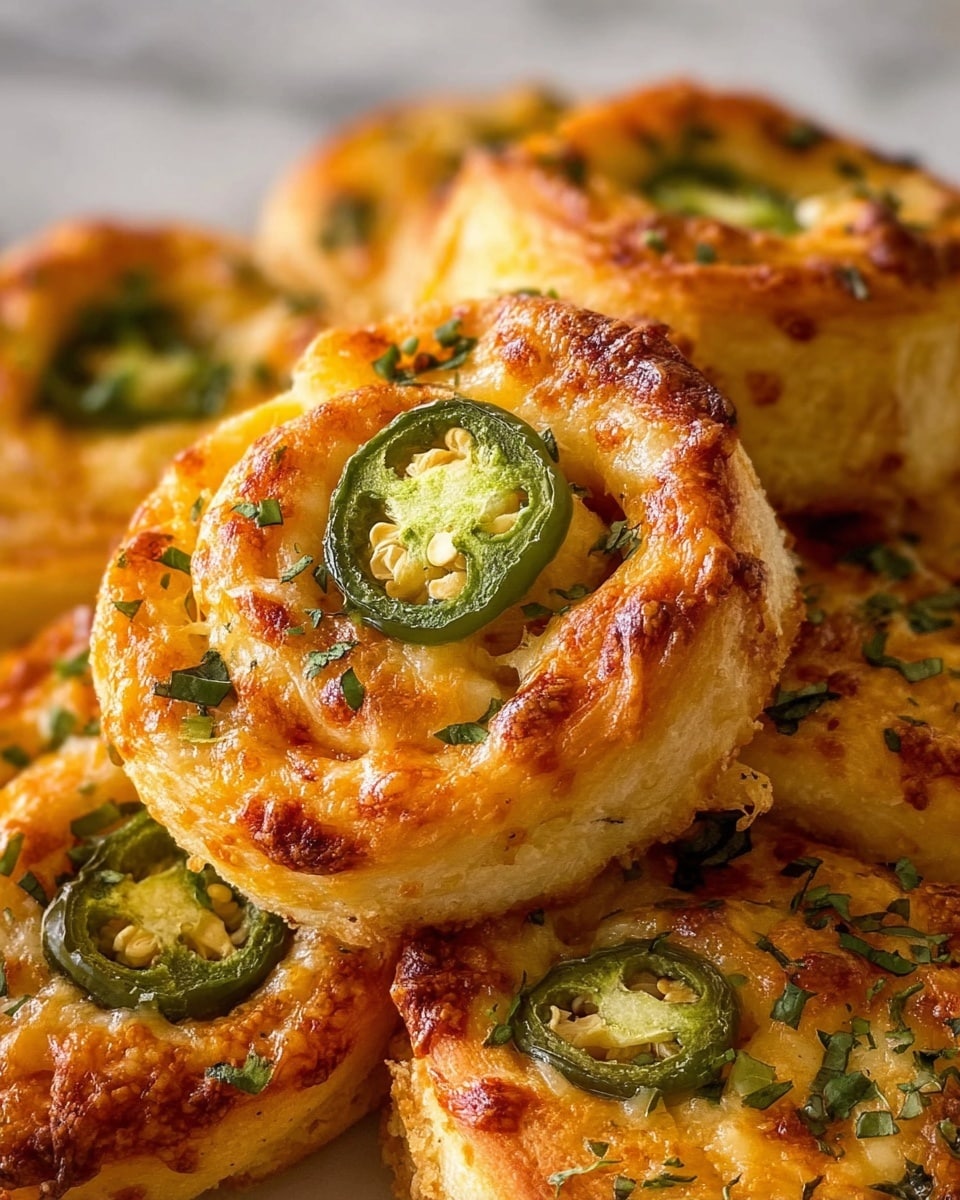 Baked Jalapeno Popper Pinwheels Recipe - Recipe Image