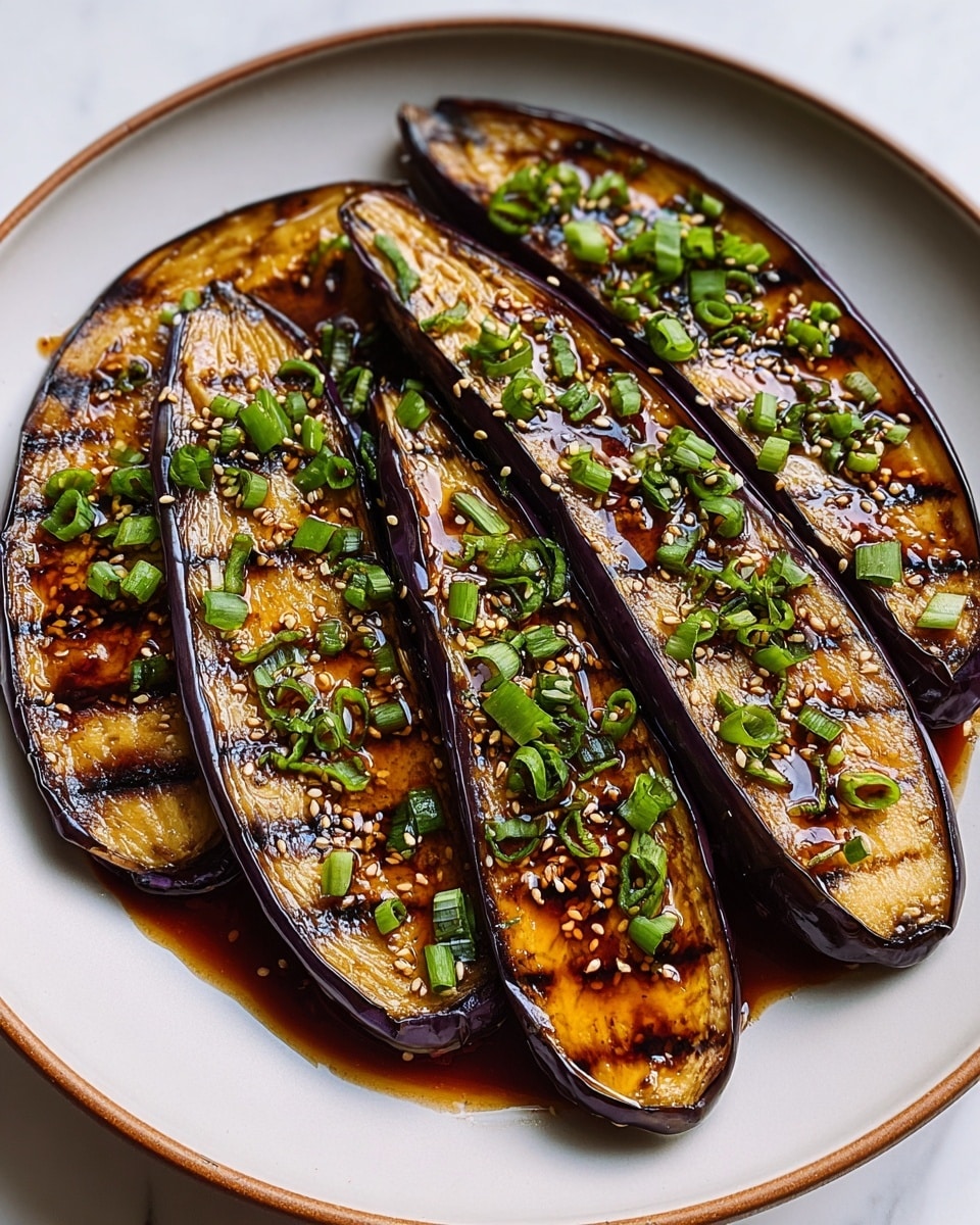 Miso-Glazed Eggplant (Nasu Dengaku) Recipe - Recipe Image