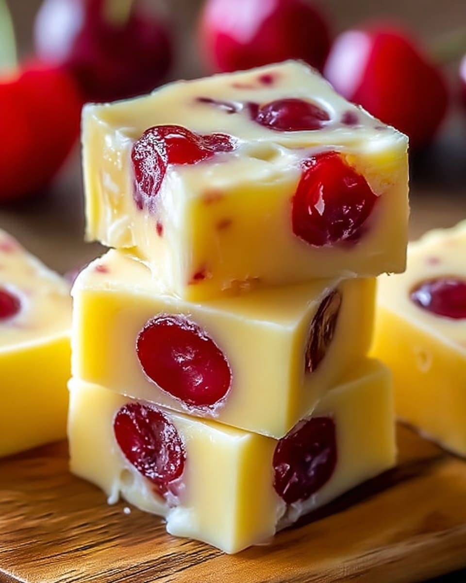 Pineapple Upside Down Cake Fudge Recipe - Recipe Image