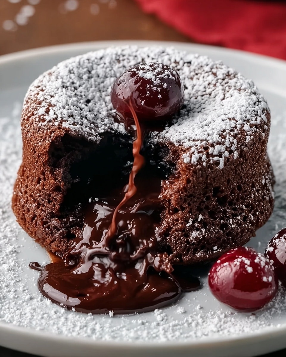 Decadent Chocolate Lava Cakes Recipe - Recipe Image