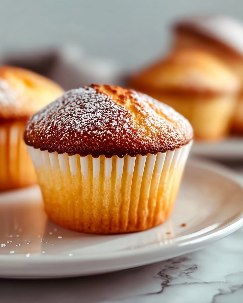 Japanese Castella Cupcakes Recipe - Recipe Image