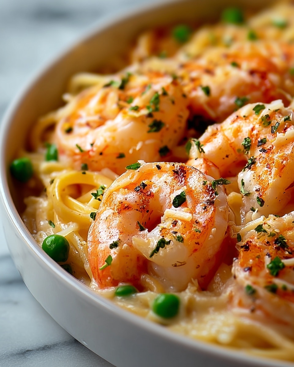 Shrimp & Crab Alfredo Bake Recipe - Recipe Image