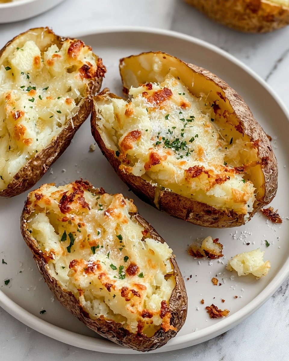 Air Fryer Baked Potatoes Recipe - Recipe Image