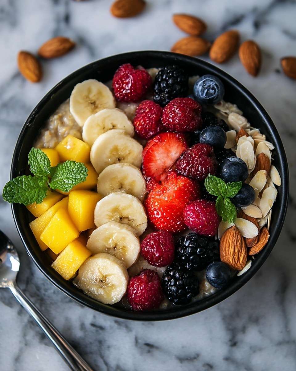 Oatmeal with Fruits and Nuts Recipe - Recipe Image