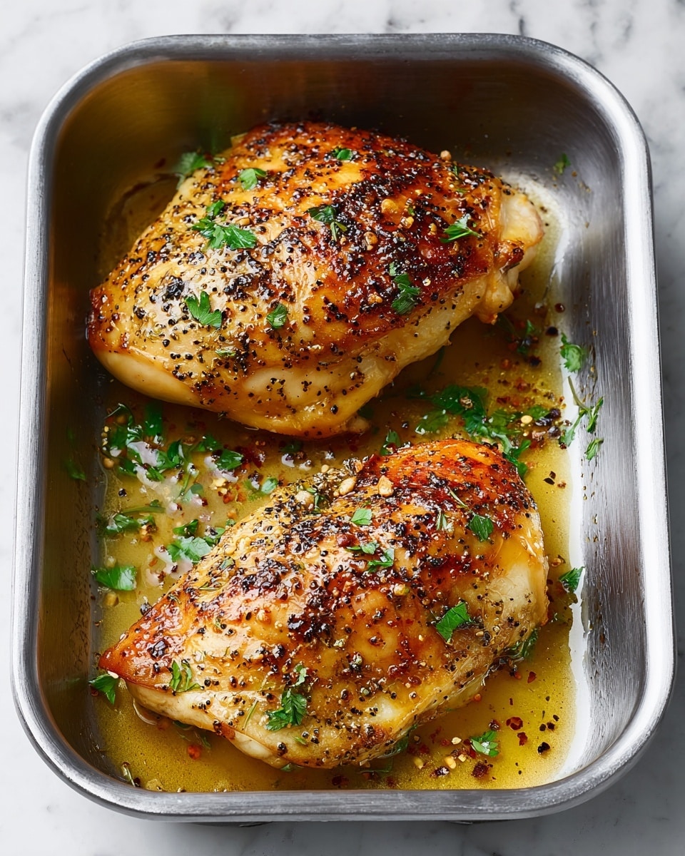 Baked Crispy Split Chicken Breast Recipe - Recipe Image