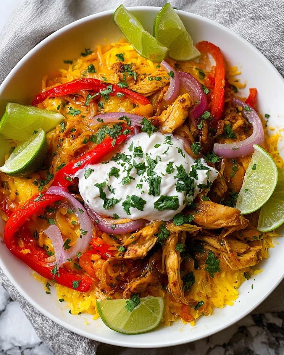 Fajita Chicken Casserole Recipe - Recipe Image