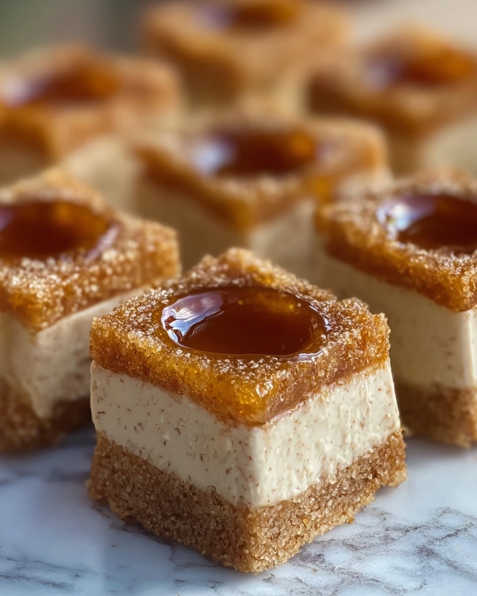 Churro Cheesecake Cookie Butter Bites Recipe - Recipe Image