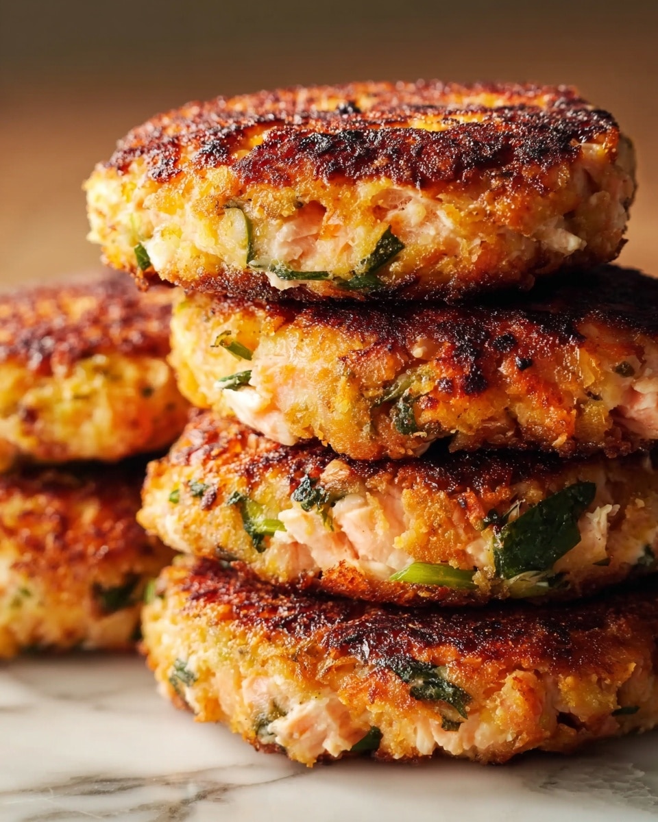 Mediterranean Salmon Patties Recipe - Recipe Image
