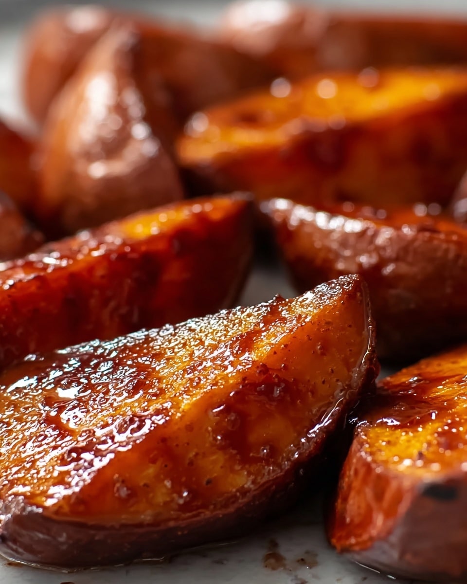 Honey Cinnamon Roasted Sweet Potatoes Recipe - Recipe Image