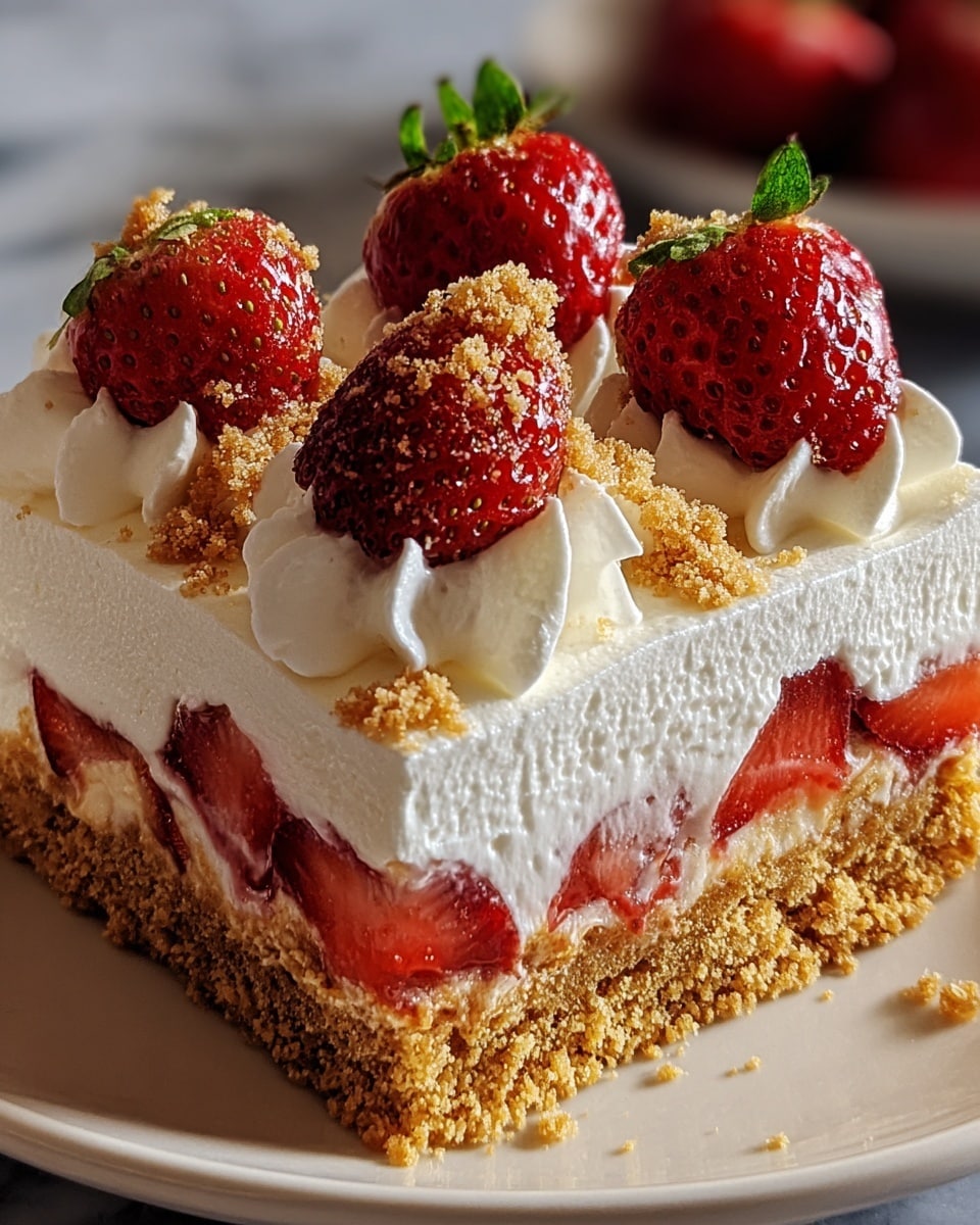 Irresistible Strawberry Cheesecake Dump Delight Recipe - Recipe Image