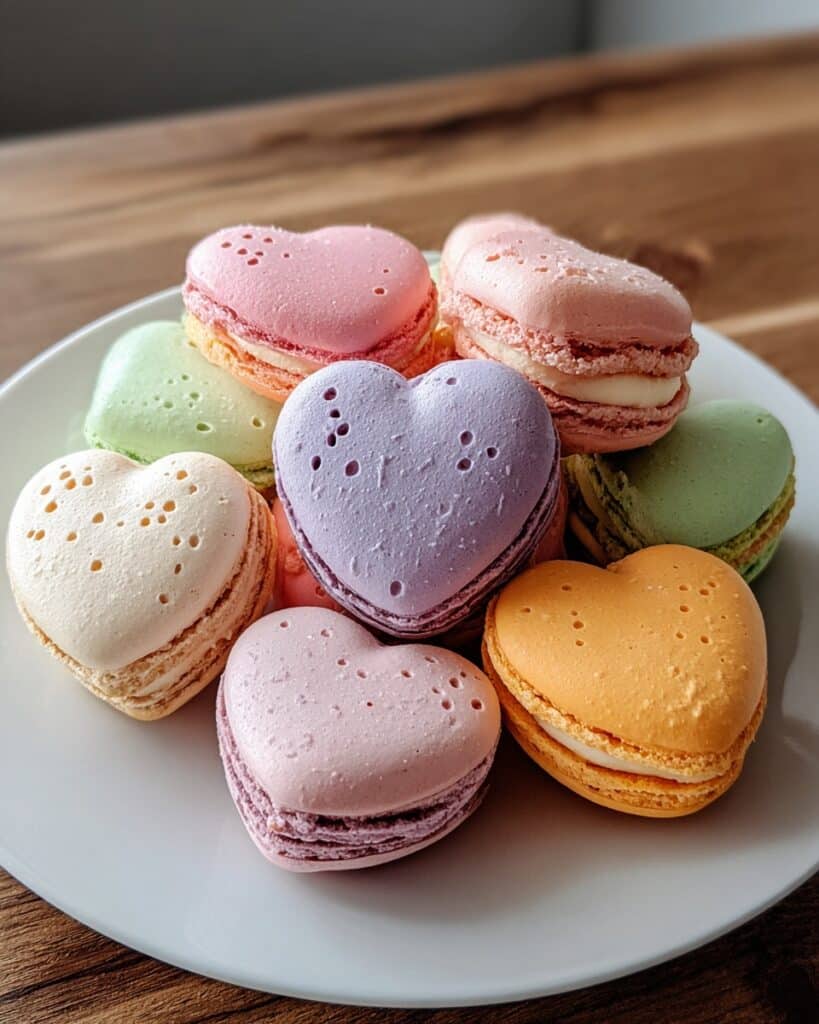 Heart-Shaped Macarons Recipe