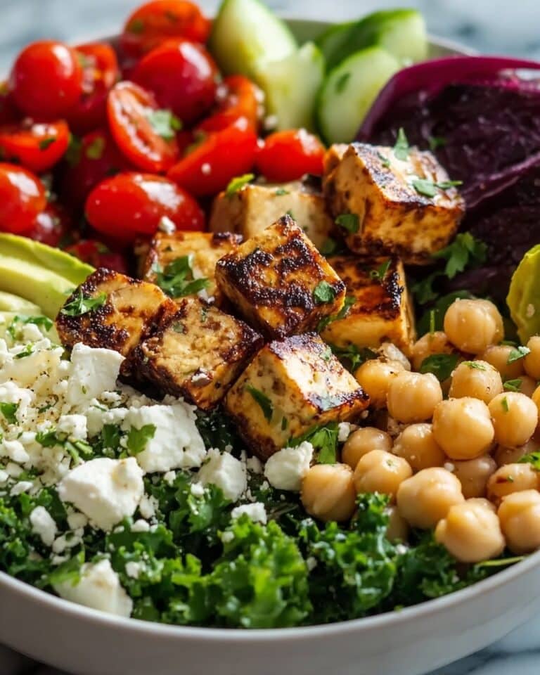Healthy Protein Salad Bowl Recipe