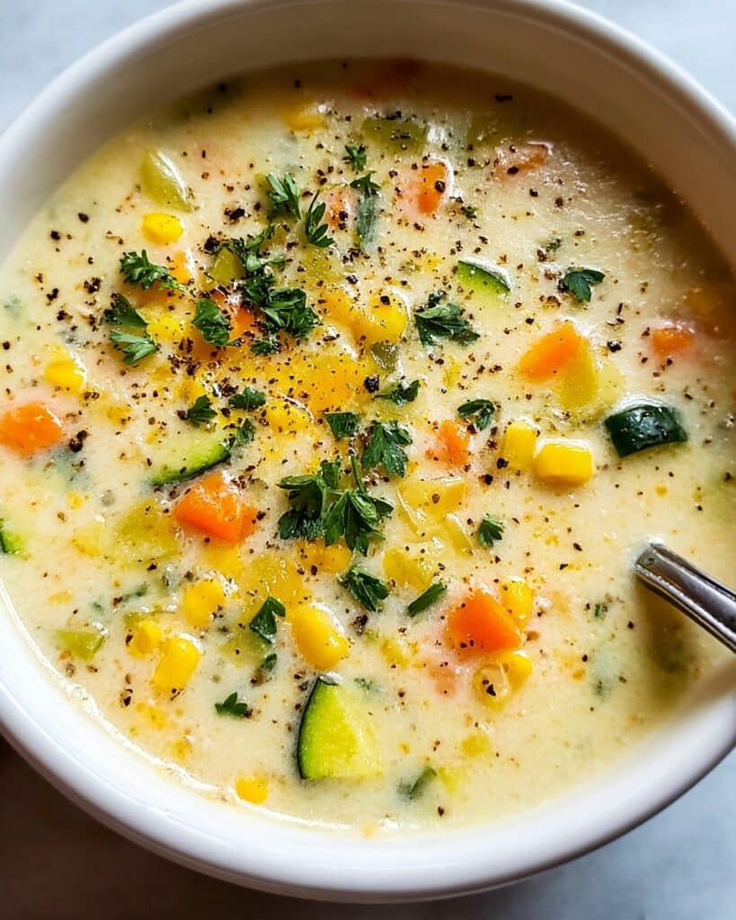 Zucchini Corn Chowder Recipe