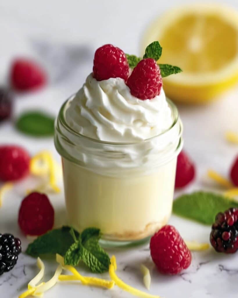Lemon Whipped Greek Yogurt Recipe