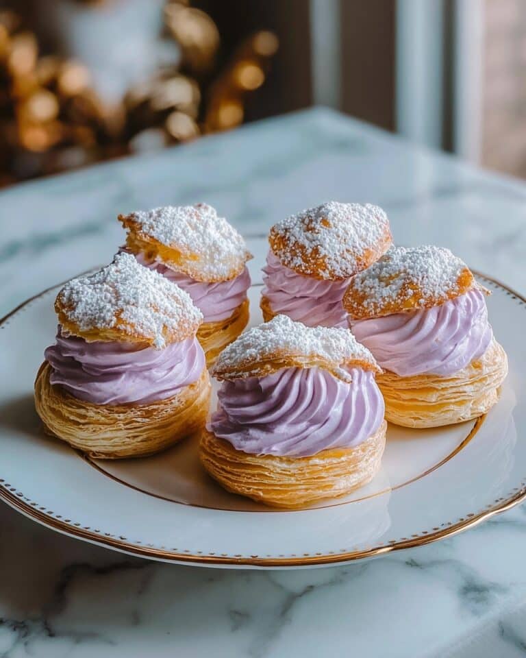 Ube Cream Puffs Recipe