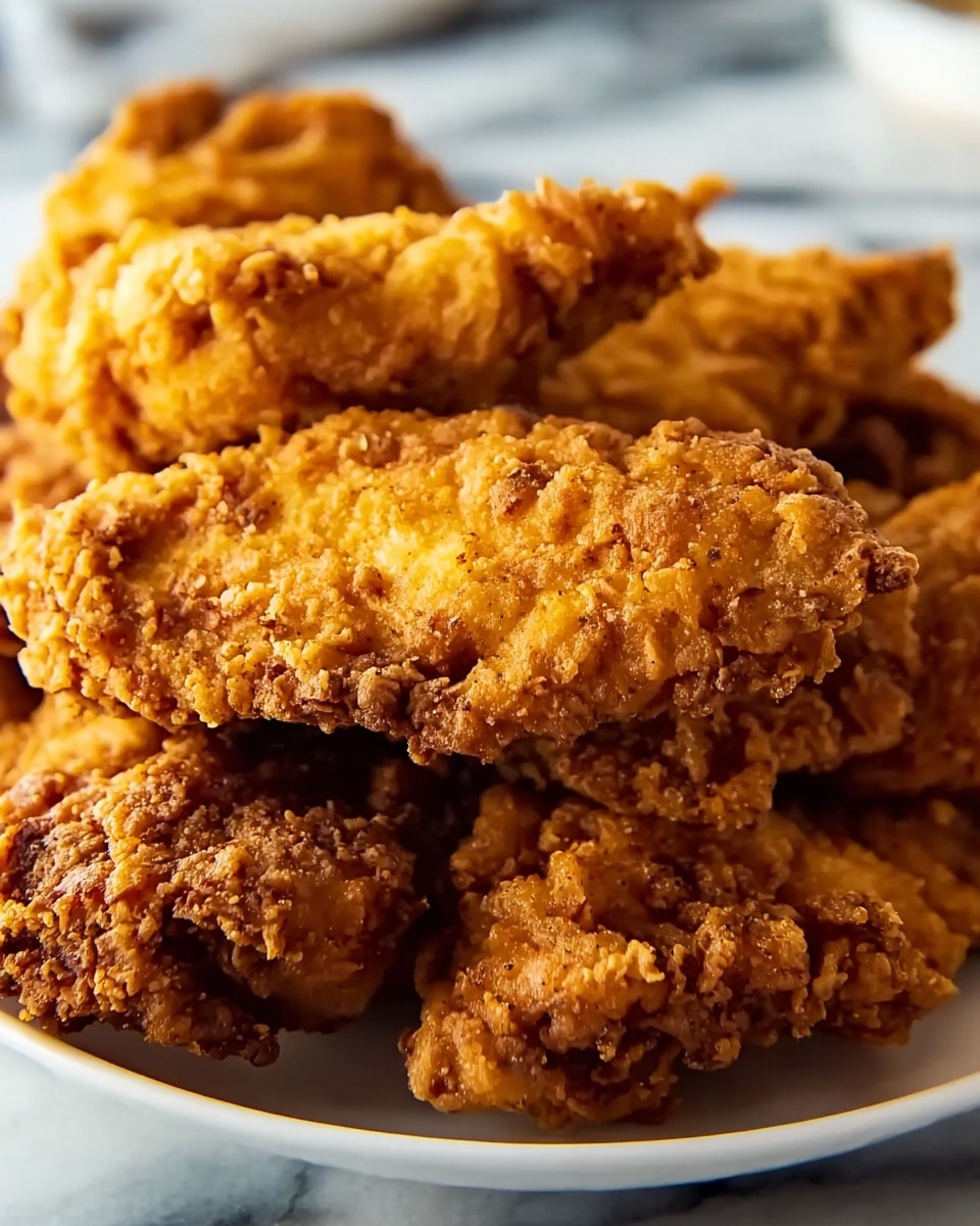 Crispy Chicken Fried Steak Fingers with Homemade Gravy Recipe - Recipe Image