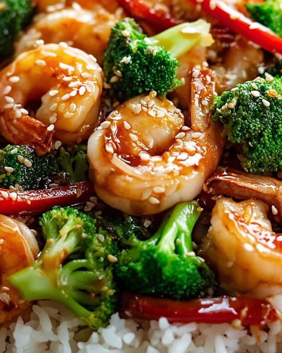 Broccoli Shrimp Stir Fry Recipe - Recipe Image
