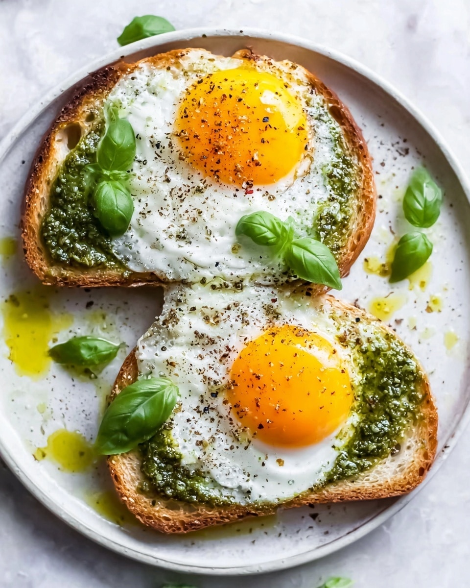 Pesto Eggs: A Flavorful Twist on a Breakfast Classic Recipe - Recipe Image