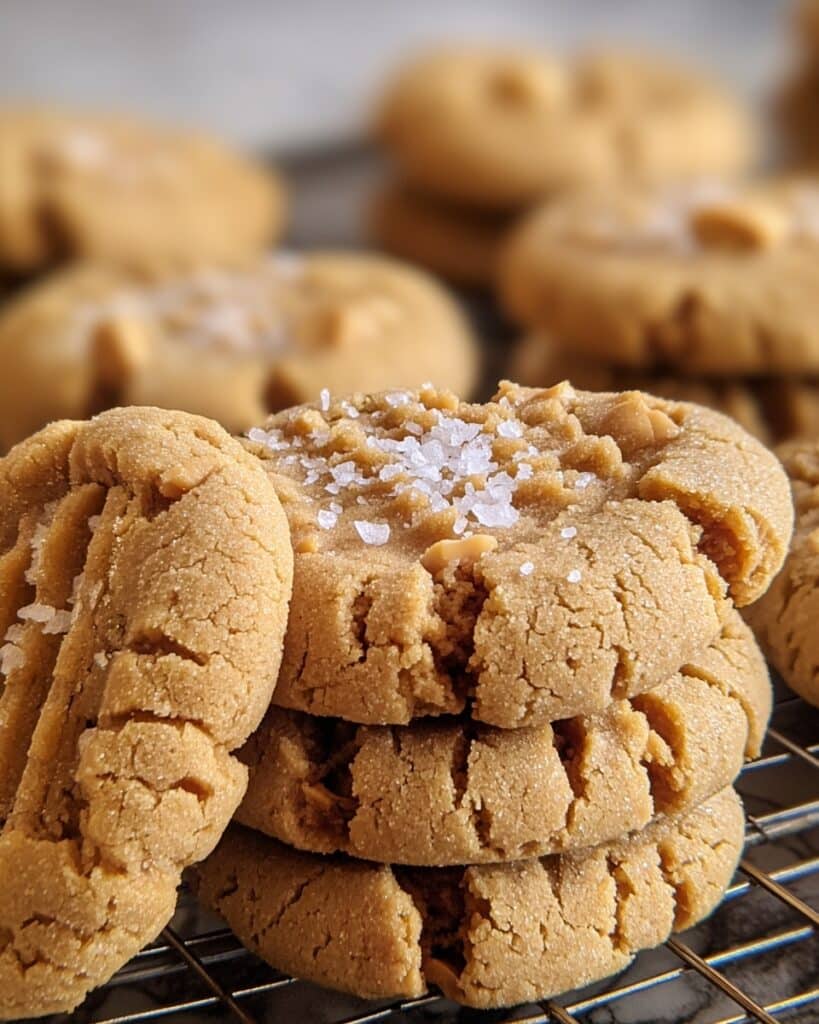 Gourmet Thick Peanut Butter Cookies Recipe