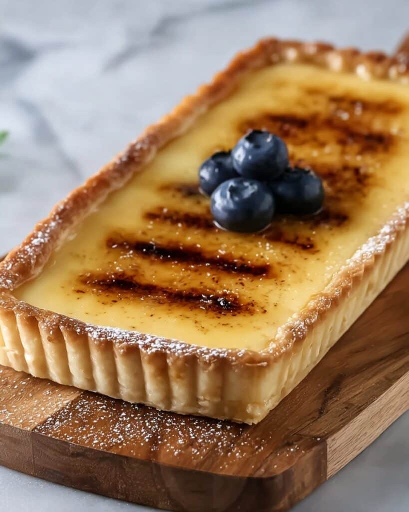 Vanilla Bean Custard Tart Recipe