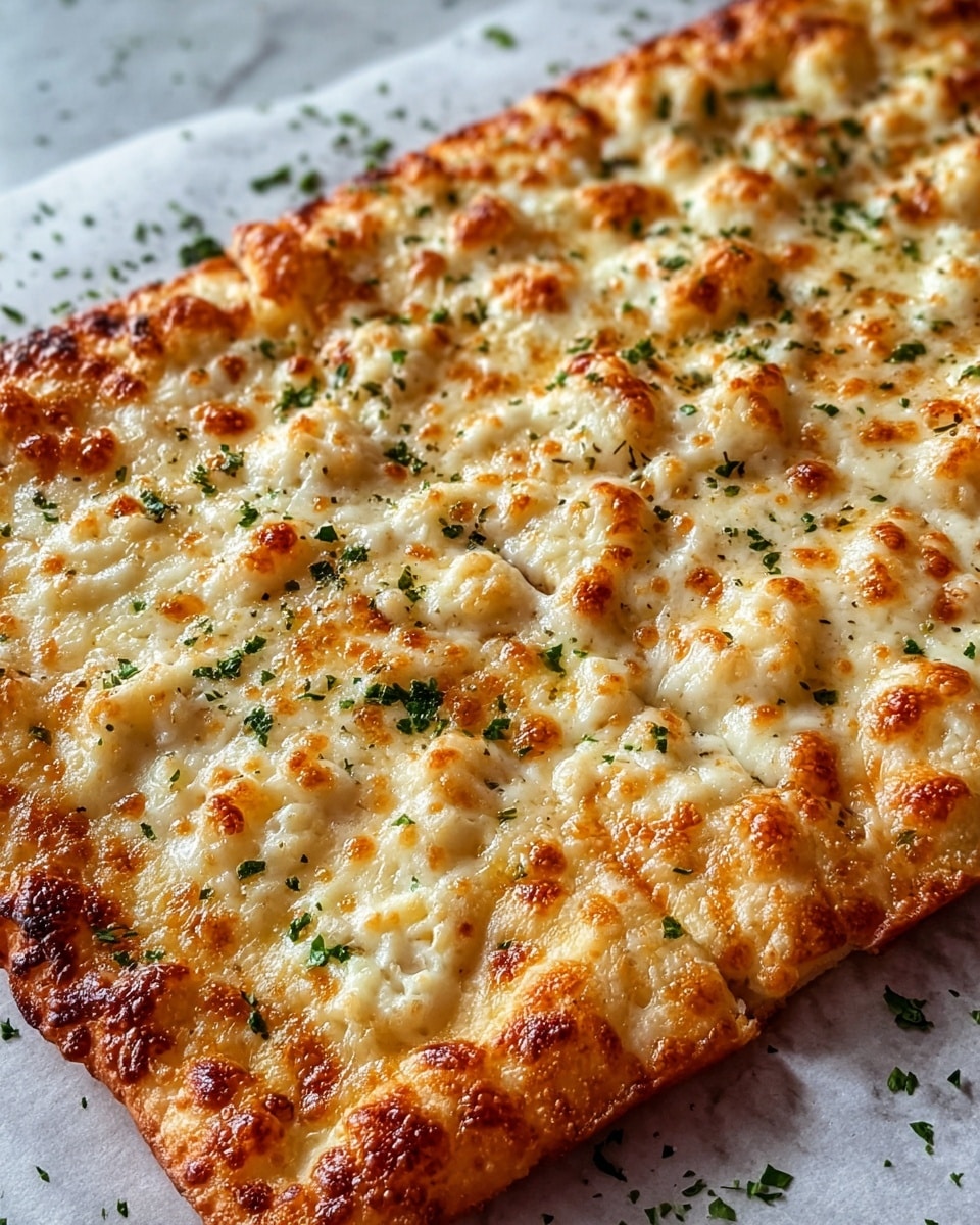 Cheesy Garlic Bread Recipe - Recipe Image