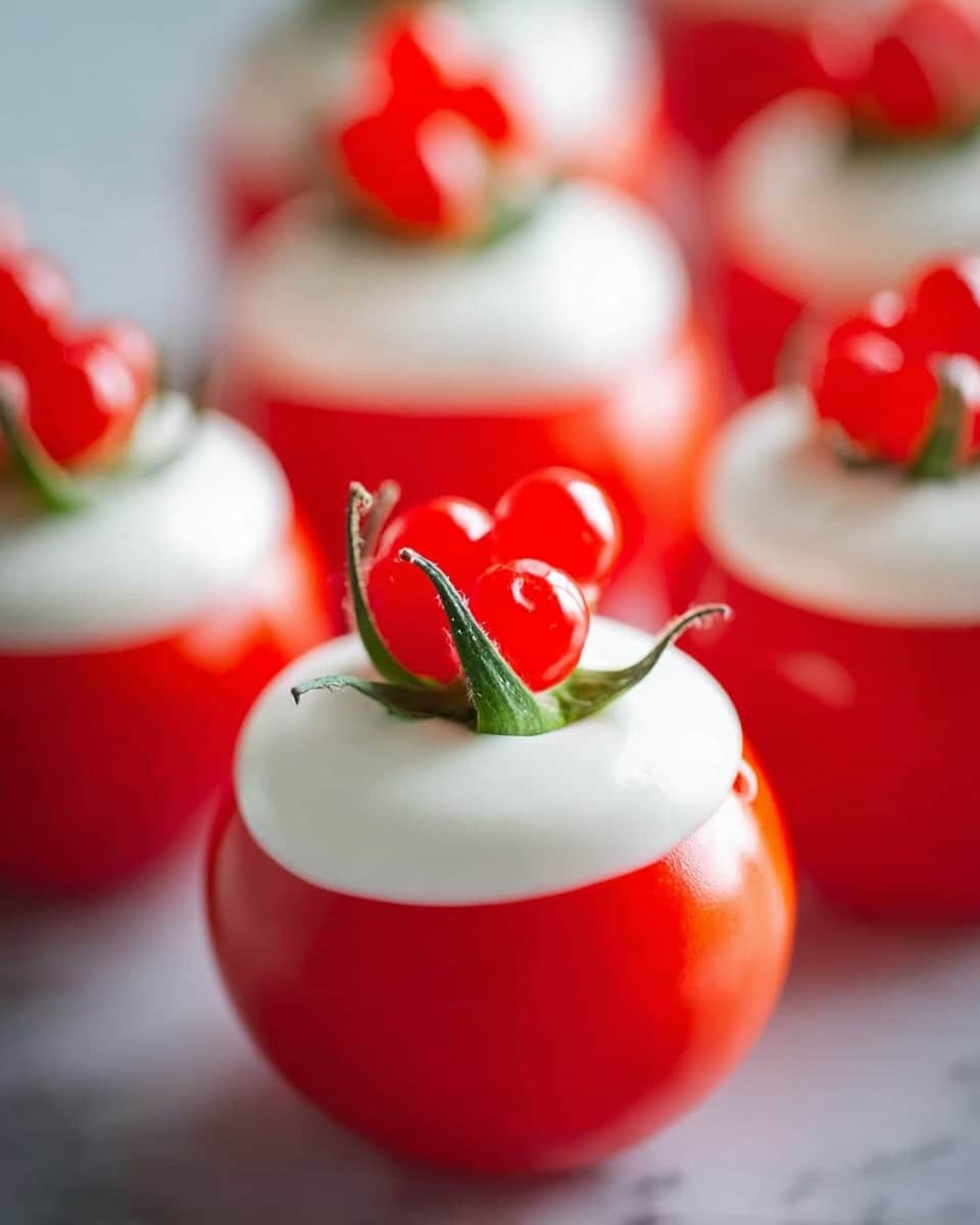 Stuffed Cherry Tomatoes Recipe - Recipe Image