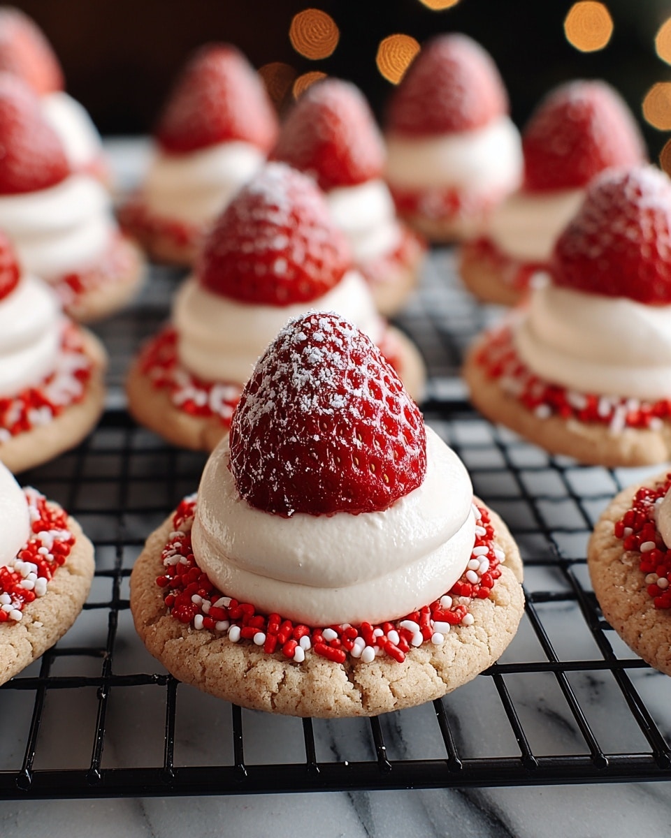 Strawberry Kiss Cookies Recipe - Recipe Image