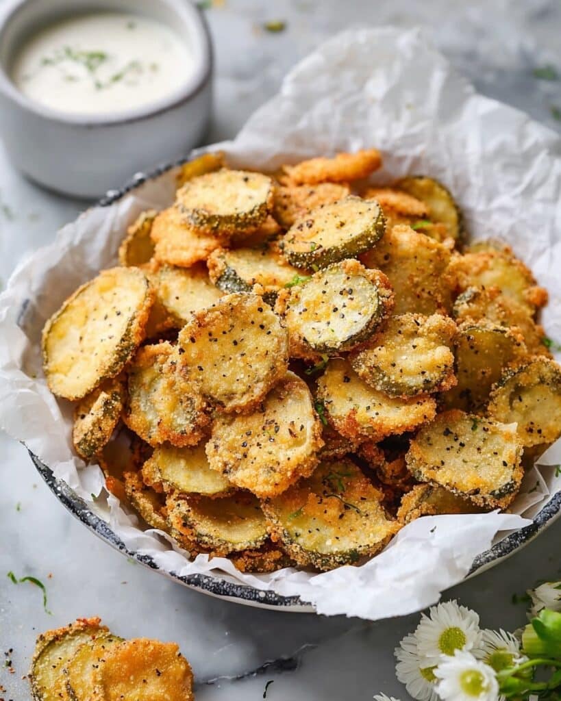 Crispy Deep Fried Pickles Recipe