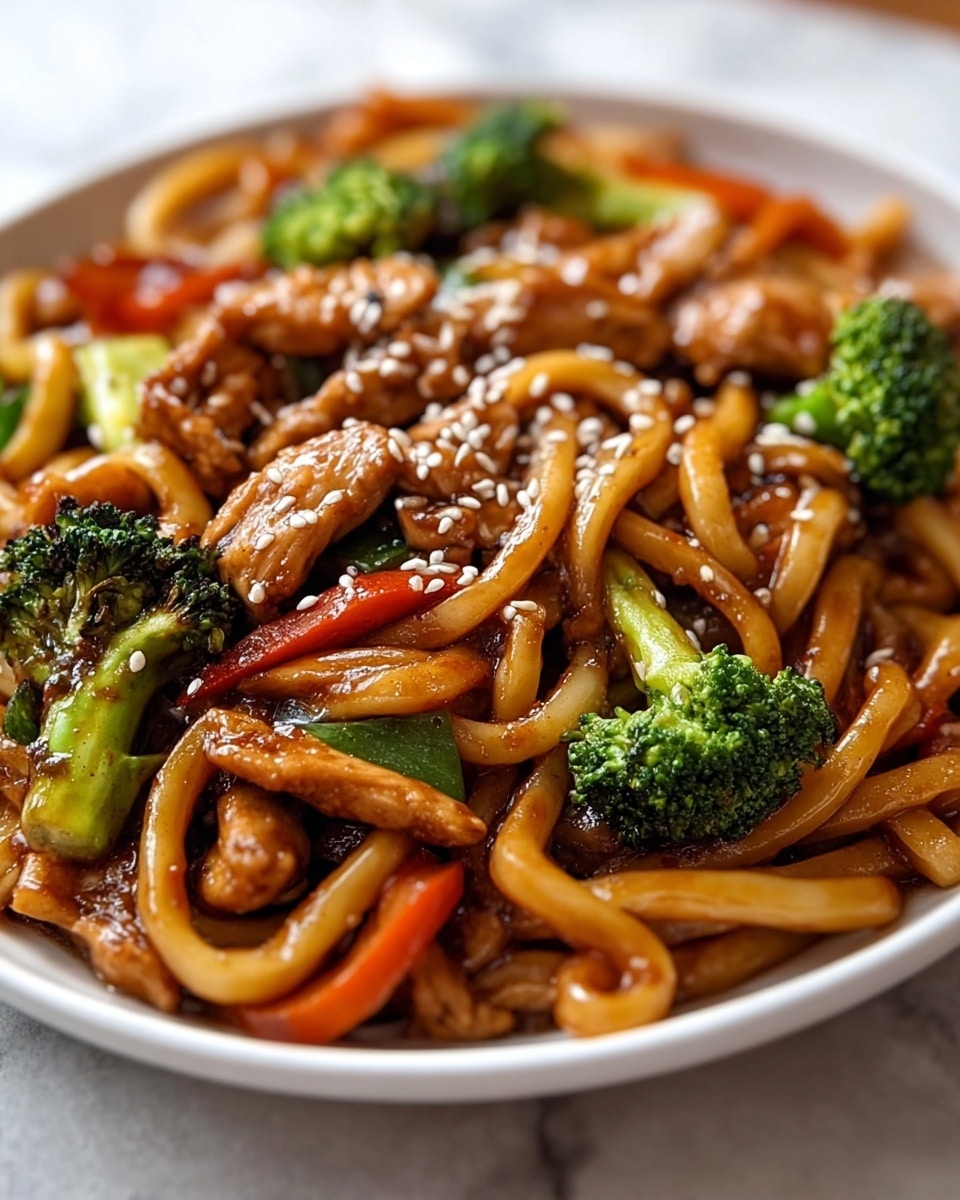Chicken Teriyaki Noodles Recipe - Recipe Image