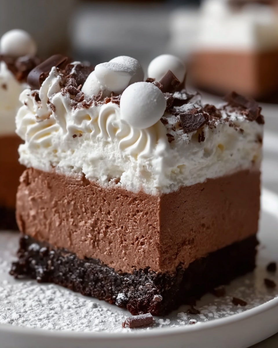 Frozen Hot Chocolate Cheesecake Recipe - Recipe Image