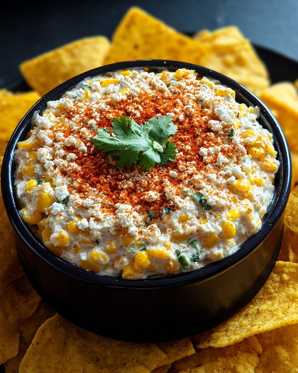 Elote Dip – Creamy Mexican Street Corn Dip Recipe - Recipe Image