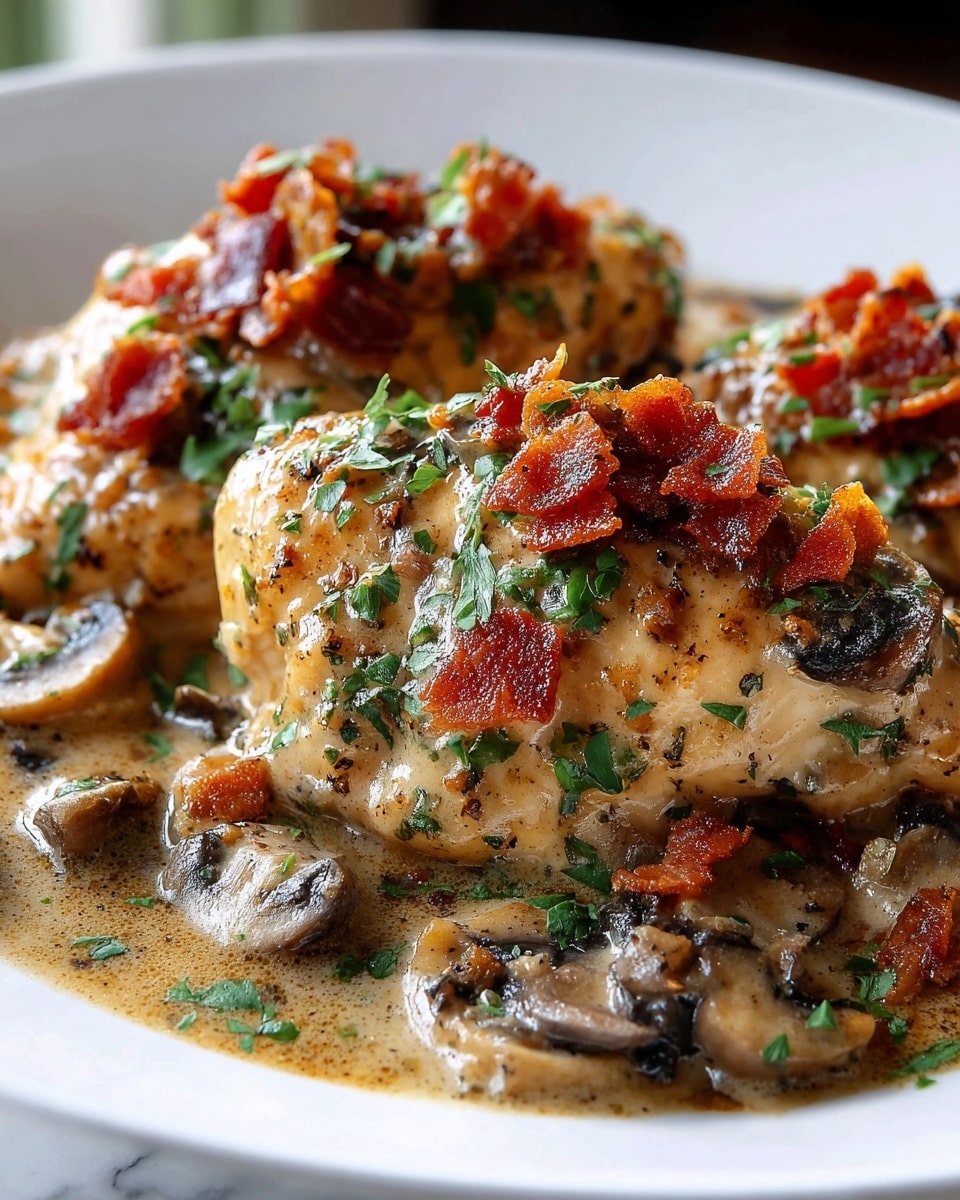 Easy Tuscan Slow Cooker Chicken Thighs Recipe - Recipe Image