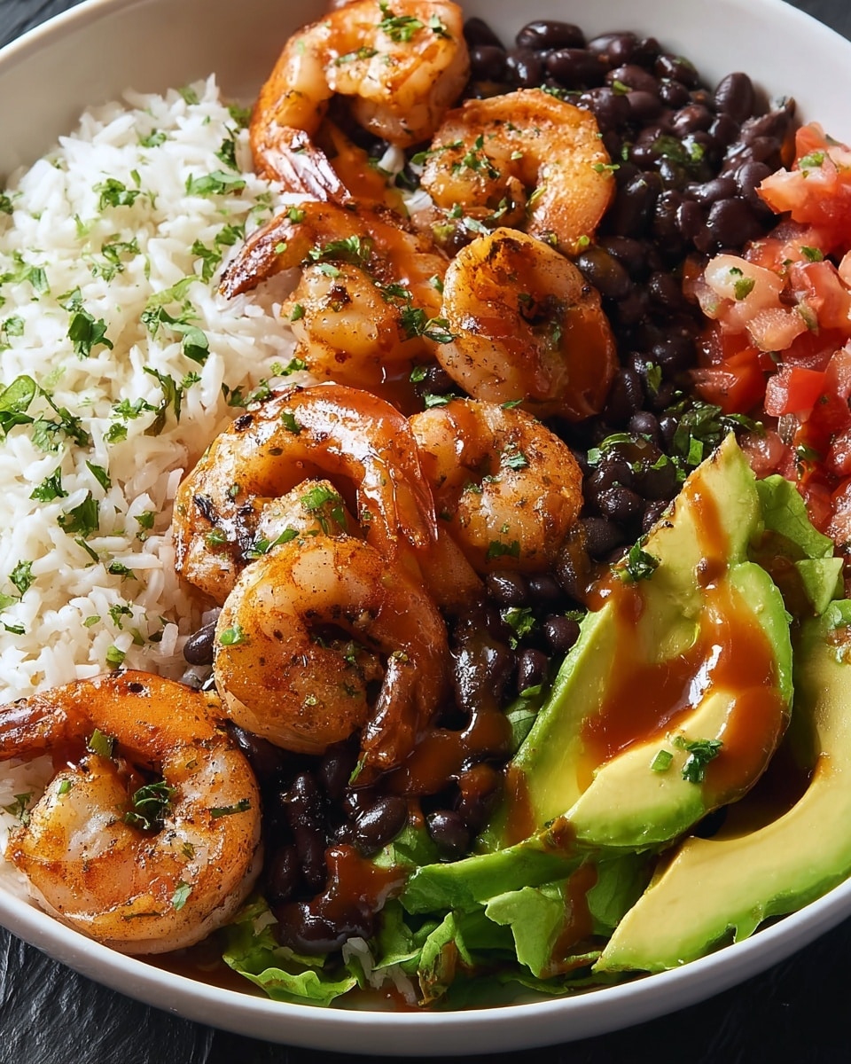 Chipotle Shrimp Bowl with Lime Crema Recipe - Recipe Image