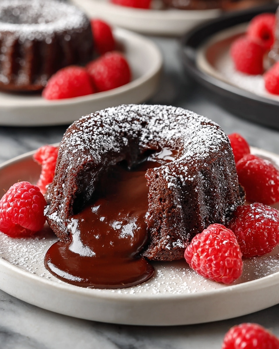 Mini Chocolate Lava Bundt Cakes Recipe - Recipe Image