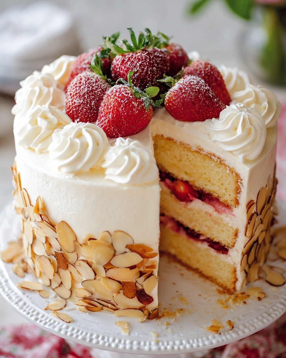 Strawberry Cheesecake Filling Pound Cake Recipe - Recipe Image