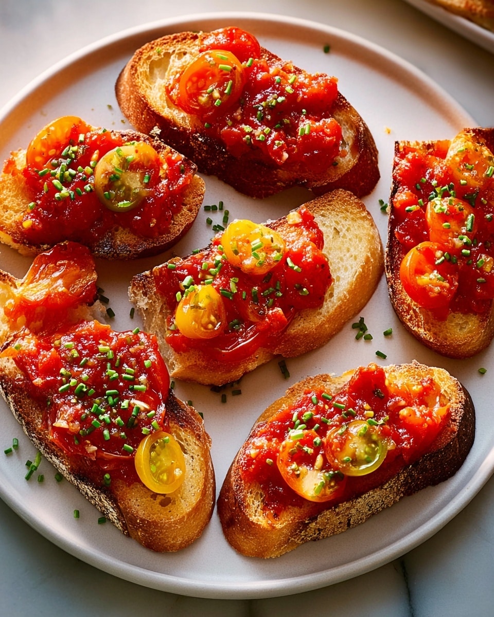 Tomato & Nduja Bruschetta Recipe - Recipe Image