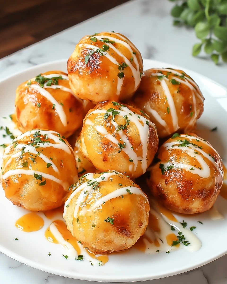 Buffalo Chicken Meatballs Recipe - Recipe Image