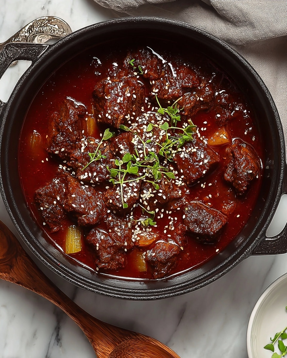Korean-Inspired Pot Roast Recipe - Recipe Image