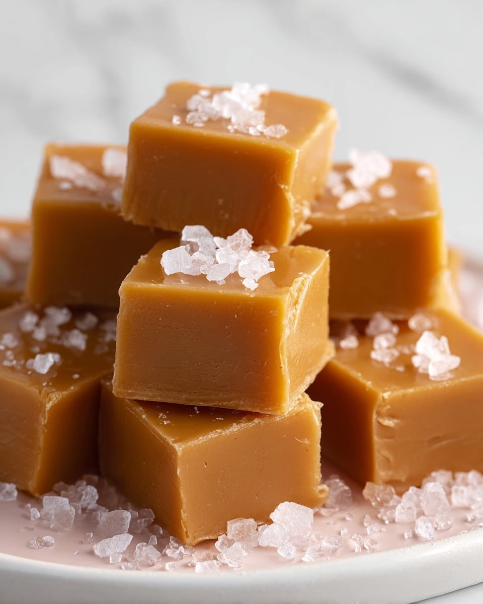 Salted Caramel Fudge Recipe - Recipe Image