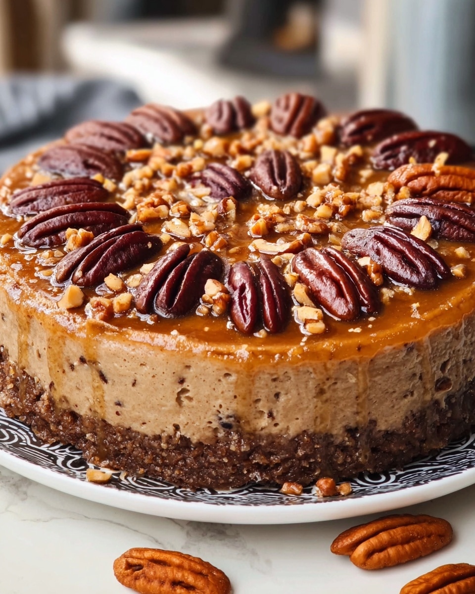 Upside-Down Georgia Pecan Cake Recipe - Recipe Image