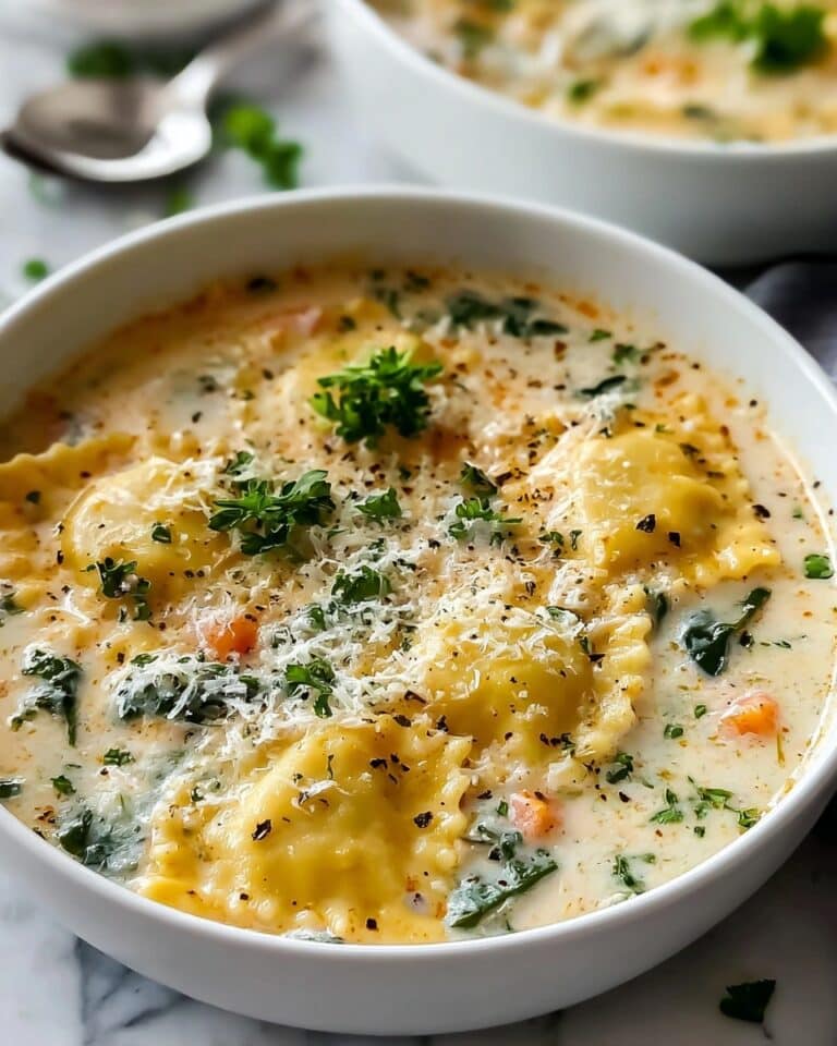 Creamy Ravioli Soup Recipe