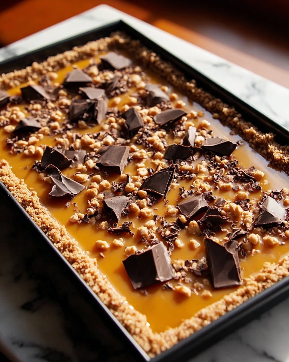 Butterfinger Caramel Crunch Bars Recipe - Recipe Image
