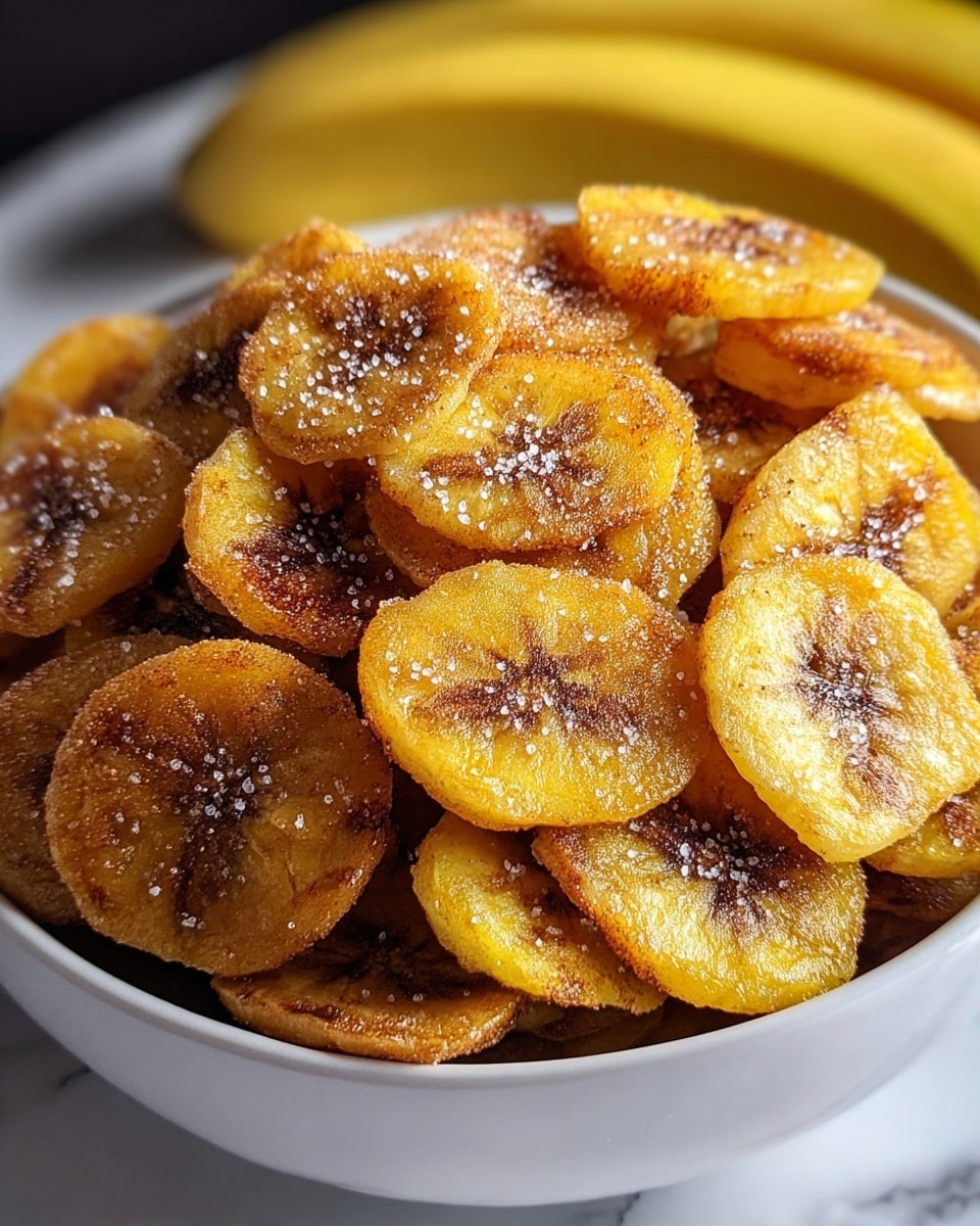 Cinnamon Sugar Banana Chips: The Ultimate Guide to Crispy Perfection Recipe - Recipe Image