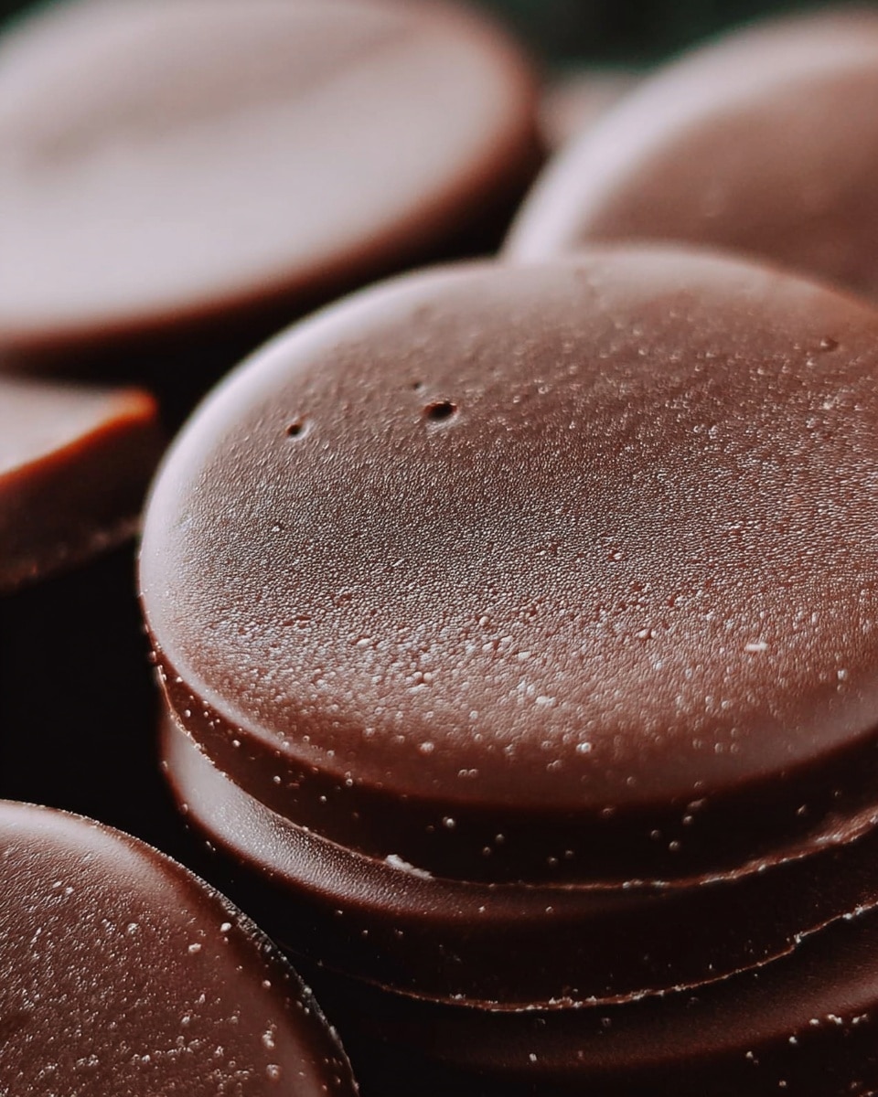 Perfect Homemade Thin Mint Cookies Recipe - Recipe Image