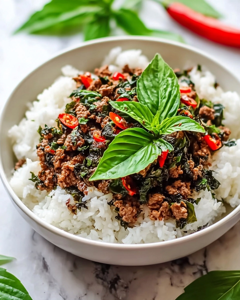 Thai Basil Chicken Recipe - Recipe Image