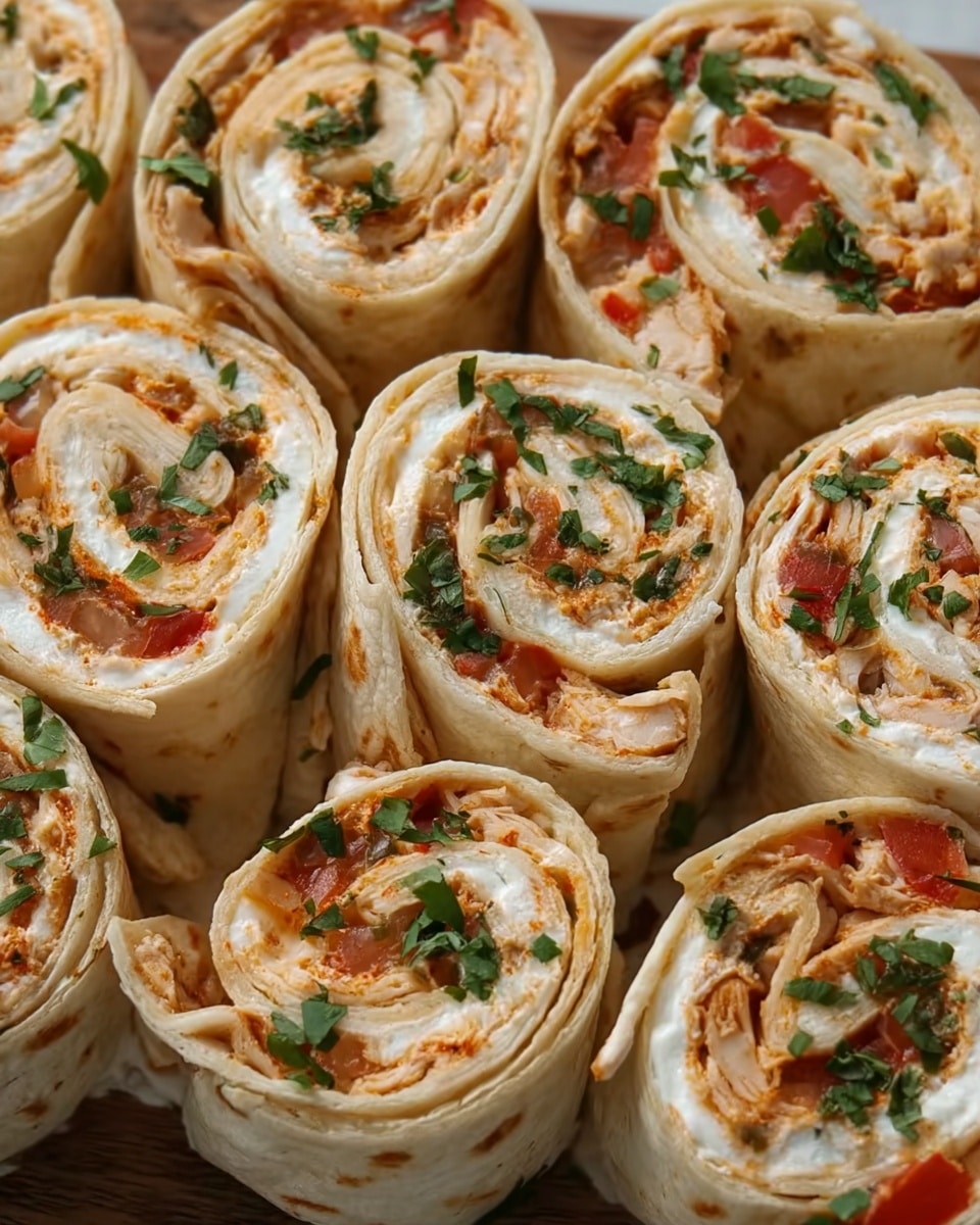 Mexican Chicken Pinwheels Recipe - Recipe Image
